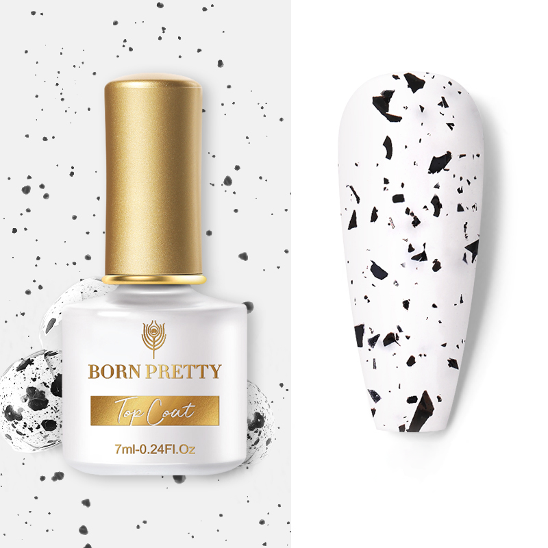 BORN PRETTY, ТОП ДЛЯ ГЕЛЬ-ЛАКА EGGSHELL MATTE TOP COAT, 7 МЛ