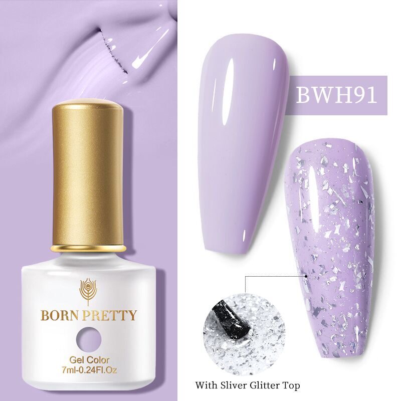 BORN PRETTY, ТОП ДЛЯ ГЕЛЬ-ЛАКА GLITTER TOP COAT GTP01, 7 МЛ