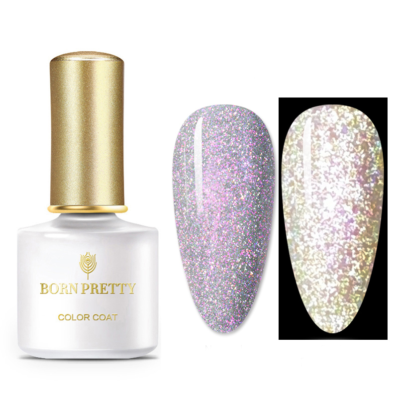 BORN PRETTY, ГЕЛЬ-ЛАК "REFLECTIVE GLITTER" FBS-02, 6 МЛ