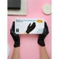 BLEND GLOVES, ПЕРЧАТКИ VINYL-NITRILE ОДНОРАЗОВЫЕ ЧЕРНЫЕ М, УП 50 ПАР