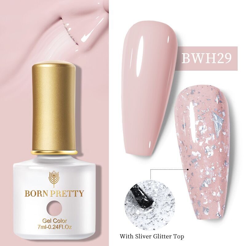 BORN PRETTY, ТОП ДЛЯ ГЕЛЬ-ЛАКА GLITTER TOP COAT GTP01, 7 МЛ