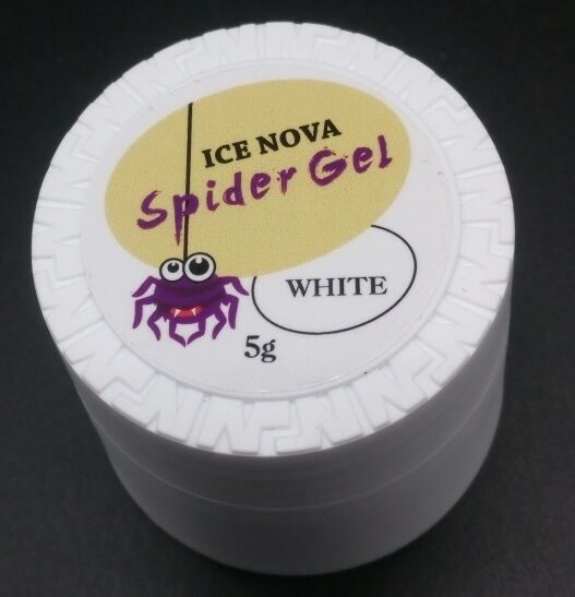 ICE NOVA, ЭЛАСТИЧНЫЙ ГЕЛЬ ДЛЯ ДИЗАЙНА WHITE, 5 ГР