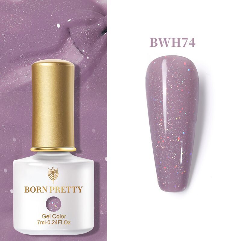 BORN PRETTY, ГЕЛЬ-ЛАК "COLOR GEL" BWH74, 7 МЛ