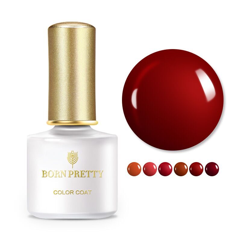 BORN PRETTY, ГЕЛЬ-ЛАК "MAKEUP RED" MR-02, 6 МЛ